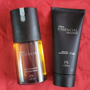Shampoo essencial masculino exclusivo+ deo corporal essencial